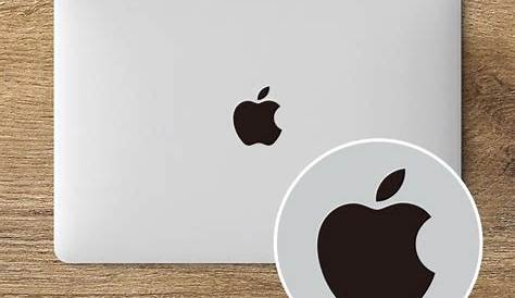 Retro apple logo sticker macbook pro decals macbook air Etsy