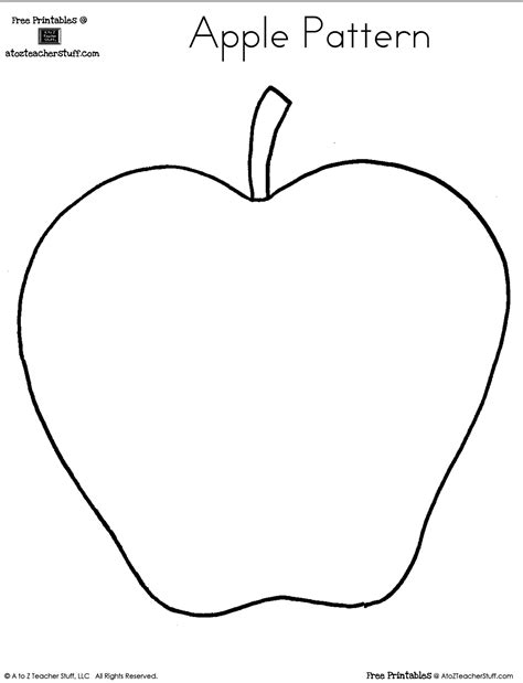 10 Best Apple Leaf Template Printable