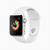 apple watch series 3 gps caixa em aluminio prateado de 38 mm com pulseira esportiva branca visite a loja apple