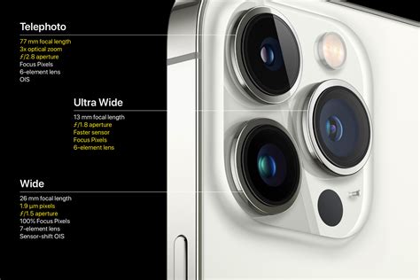 apple 13 camera specs