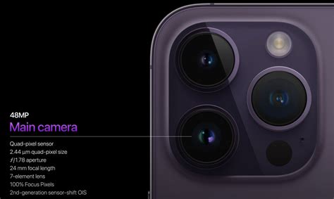 apple 14 pro max camera resolution