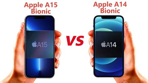 apple a14 bionic vs apple a15 bionic