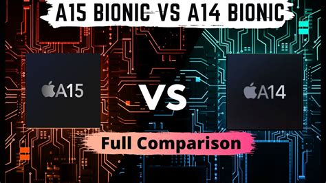 apple a14 vs a15