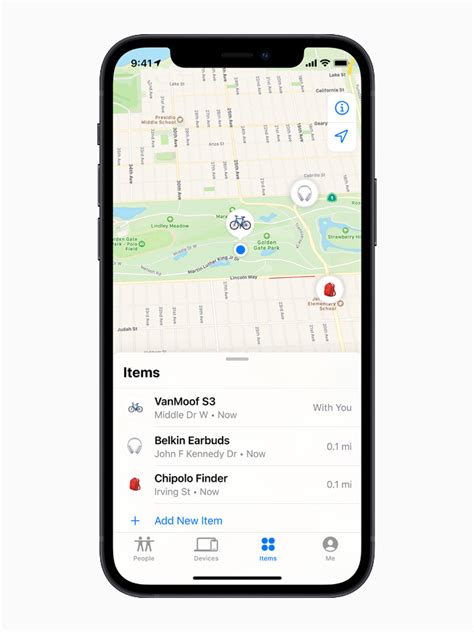 apple airtag finder app