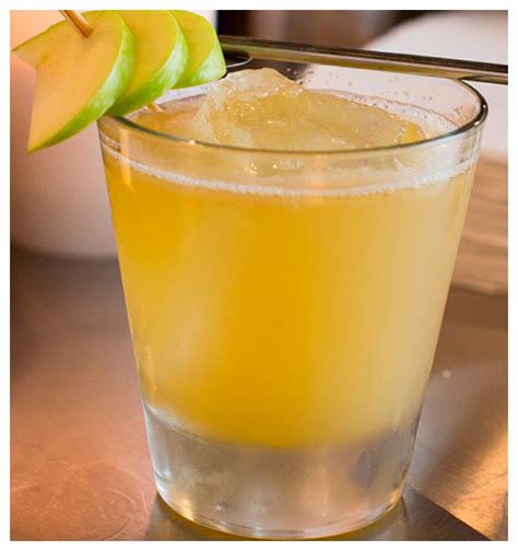 Apple Basil Cocktail