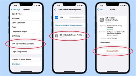 apple beta software program remove