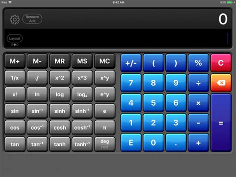 apple calculator app for ipad