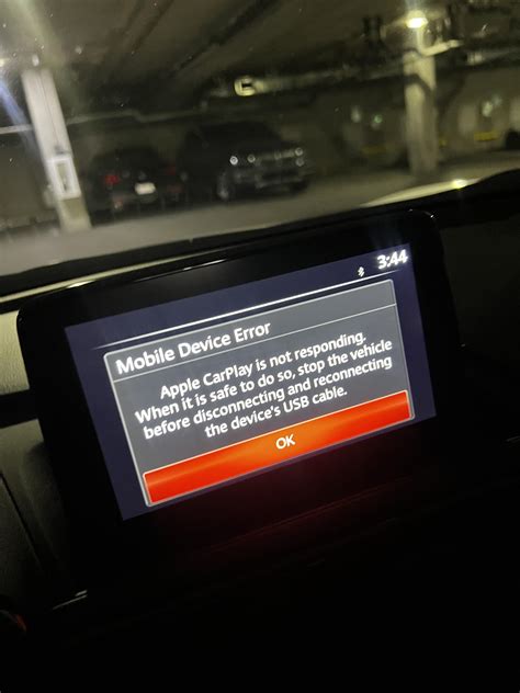 Apple Carplay Connected Device Cannot Be Recognized