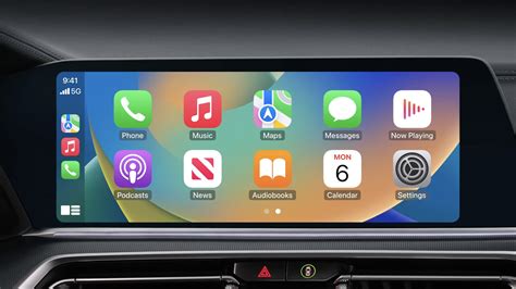 apple carplay screen