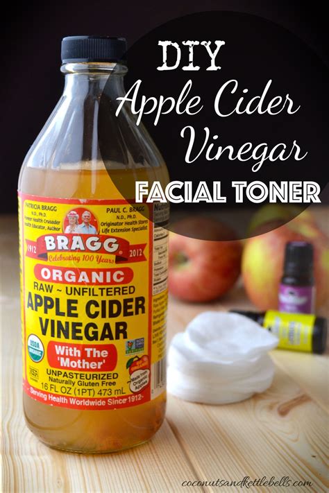 apple cider vinegar as a face toner