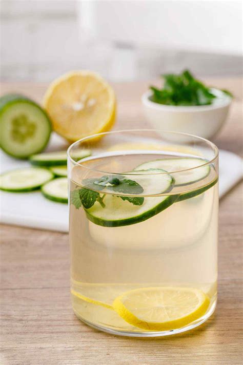 Apple Cider Vinegar Cucumber And Lemon