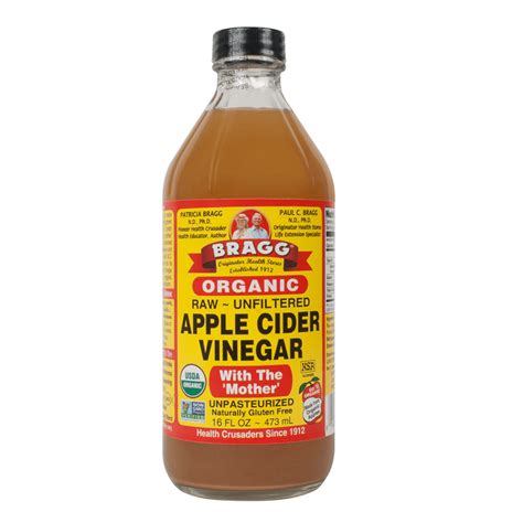 apple cider vinegar with the mother
