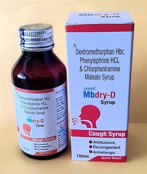Apple Cough Syrup Dextromethorphan Hydrobromide