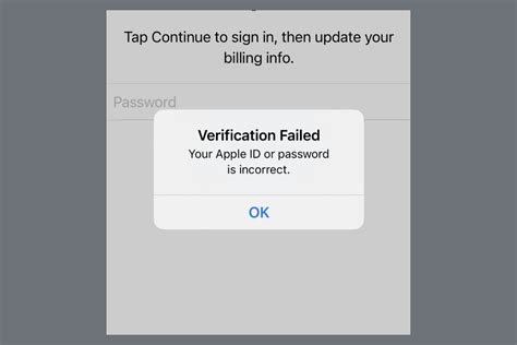 Apple Email Verification Failed