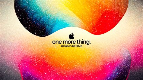 apple event october 2022 release date
