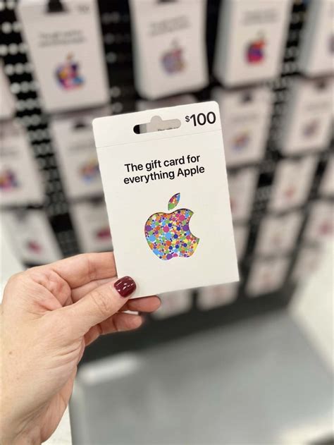 apple gift card offers target