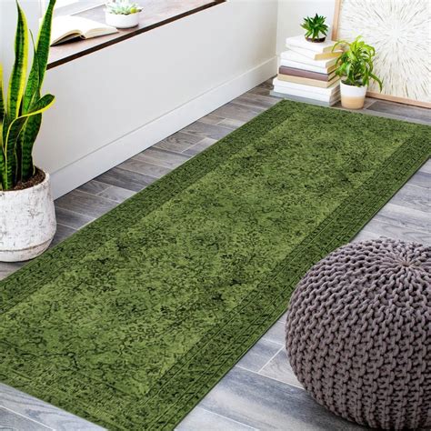 Apple Green Rug Runner