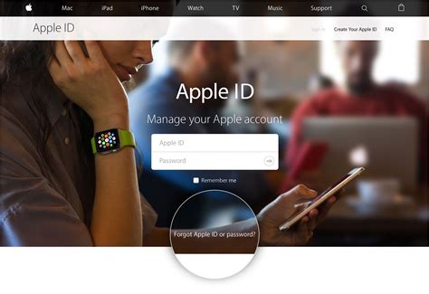 apple id account page forgot password