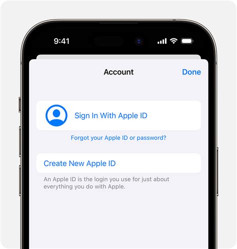 apple id login my account