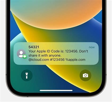 apple id verification code android