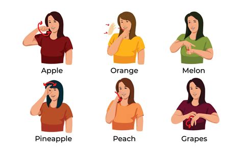 Apple In Asl Language