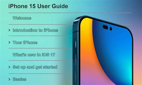 apple iphone 15 pro max user guide