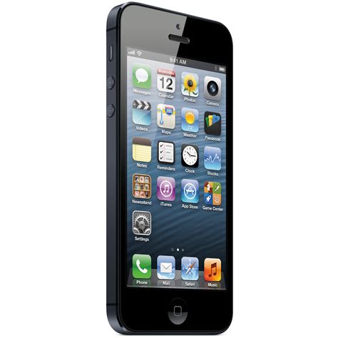apple iphone 5 - 16gb - black