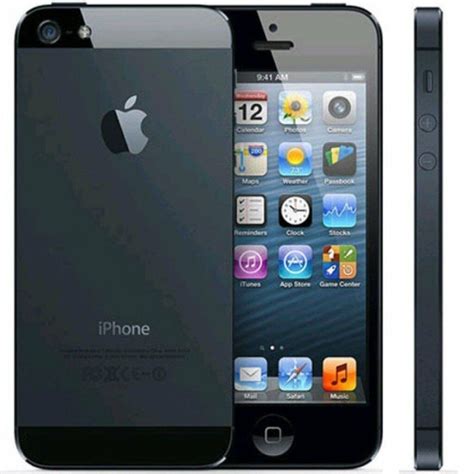 apple iphone 5 16gb unlocked smartphone black