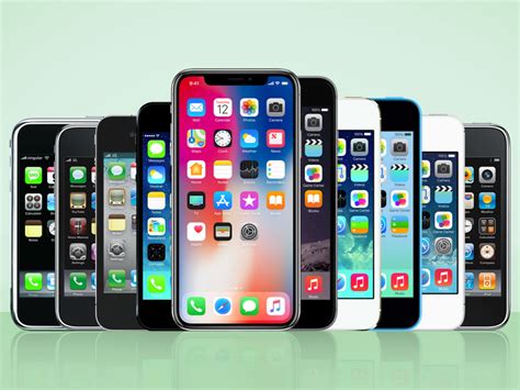apple iphone range in order