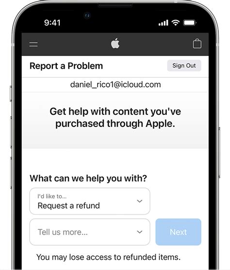 apple iphone return product