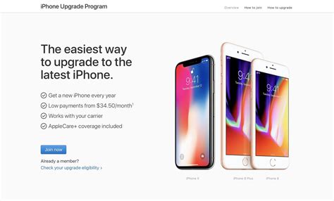 apple iphone upgrade programme