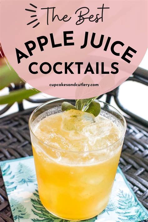 Apple Juice Mixed Drinks