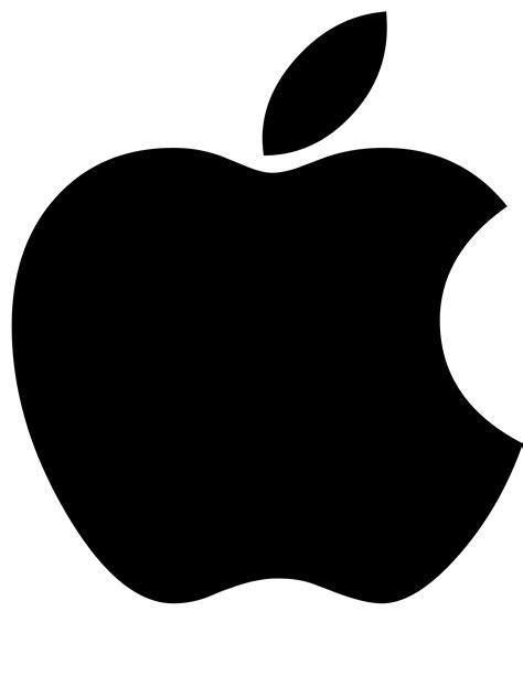 apple logo hd transparent