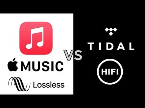 apple lossless vs tidal hifi