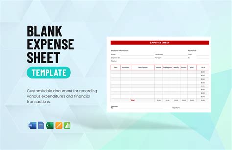 apple numbers expense form template