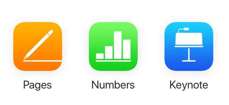Apple Pages Keynote