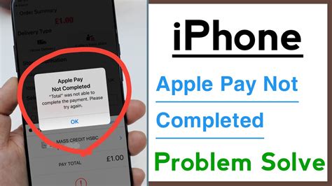 apple pay not completed