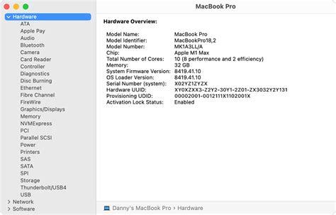 apple serial number device