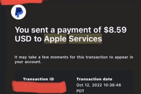 apple services charge on paypal