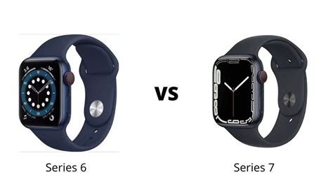 Apple Smart Watch 6 Vs 7