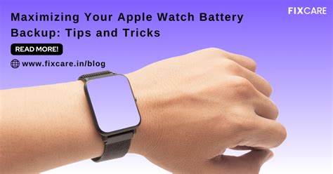 Apple Smart Watch Battery Backup