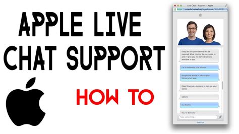 apple support chat live