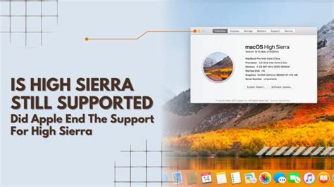 Apple Support High Sierra