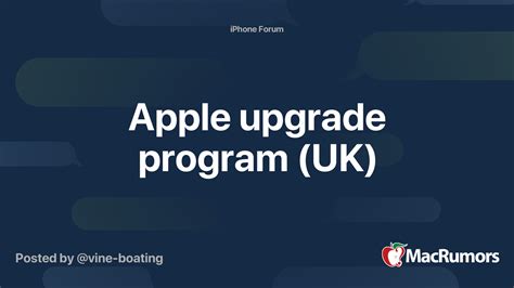 apple upgrade program uk
