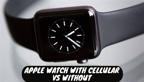 Apple Watch 3 Features Without Cellular