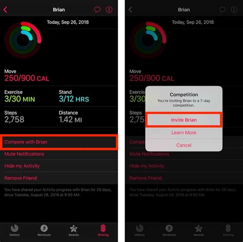 Apple Watch Activity Competition Points