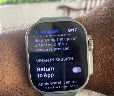 Apple Watch Compass App Keeps Opening