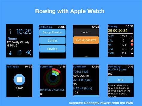 Apple Watch Rowing Apps