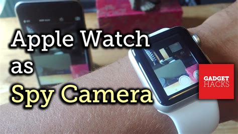 Apple Watch Spy Camera