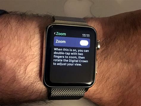 Apple Watch Stop Zoom